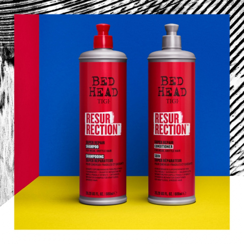 Шампунь для сильно поврежденных волос / TIGI (Тиги) Bed Head Urban Anti+dotes Resurrection 400 мл фото 3