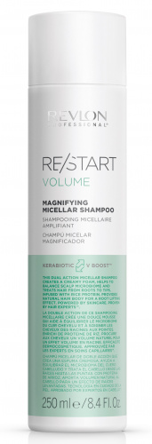 Шампунь мицеллярный для тонких волос / REVLON (Ревлон) Volume Magnifying Micellar Shampoo Restart 250 мл