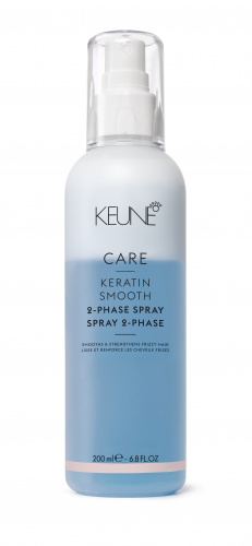 Кондиционер-спрей двухфазный Кератиновый комплекс / KEUNE (Кёне) CARE Keratin Smooth 2 Phase Spray 200 мл