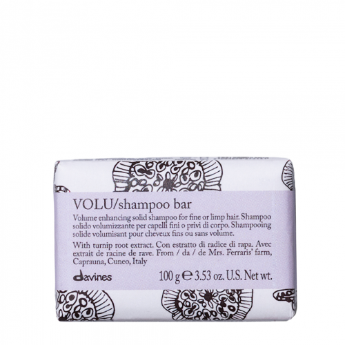 Шампунь твёрдый для придания объема волосам / DAVINES (Дайвинес) Volu Shampoo Bar 100 г