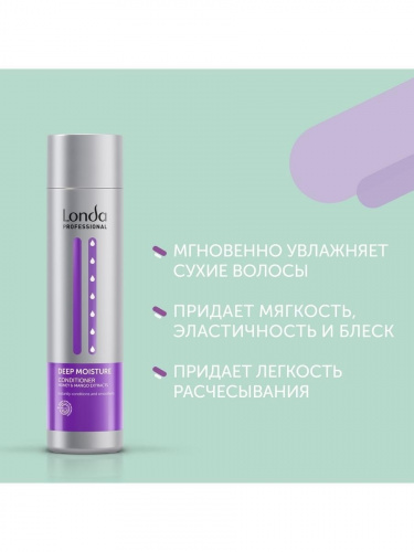 Кондиционер увлажняющий / Londa (Лонда) DEEP MOISTURE 250 мл фото 2