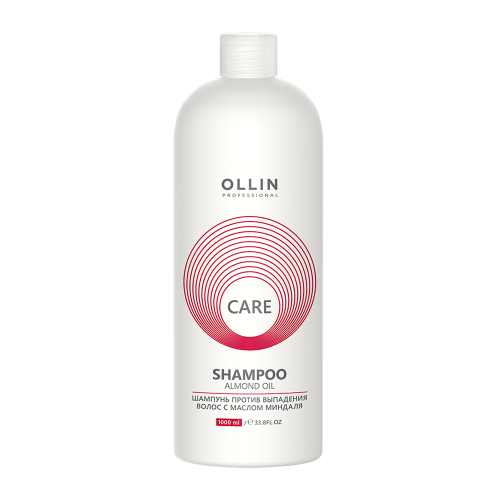 Шампунь с маслом миндаля против выпадения волос / OLLIN CARE (Олин) Almond Oil Shampoo 1000 мл