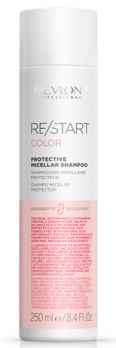 Шампунь мицеллярный для окрашенных волос / REVLON (Ревлон) Color Protective Micellar Shampoo Restart 250 мл