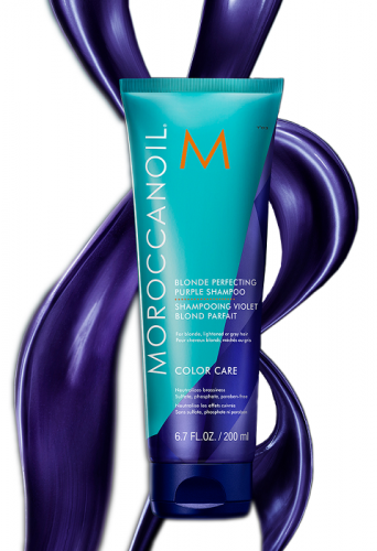 Шампунь тонирующий с фиолетовым пигментом / MOROCCANOIL (Мороканоил) COLOR 70 мл фото 2