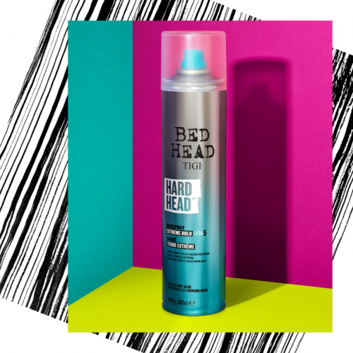 Лак для суперсильной фиксации / TIGI (Тиги) Bed Head Styling Hard Head 385 мл фото 2