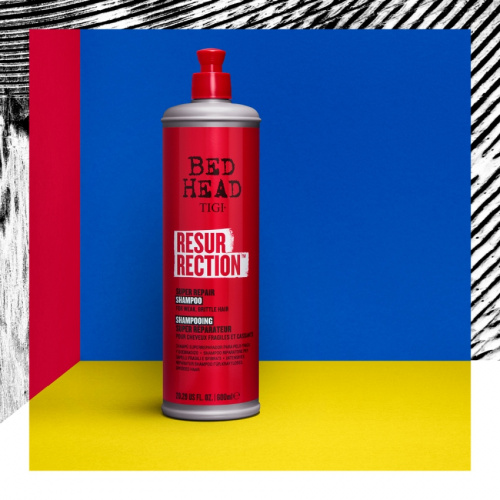 Шампунь для сильно поврежденных волос / TIGI (Тиги) Bed Head Urban Anti+dotes Resurrection 400 мл фото 2