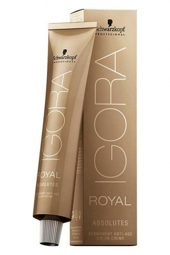 9-50 краска для волос Блондин золотистый натуральный / SCHWARZKOPF (Швартскоф) Igora Royal Absolutes 60 мл фото 2