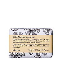 Шампунь твёрдый для деликатного очищения волос / DAVINES (Дайвинес) Dede Shampoo Bar 100 г