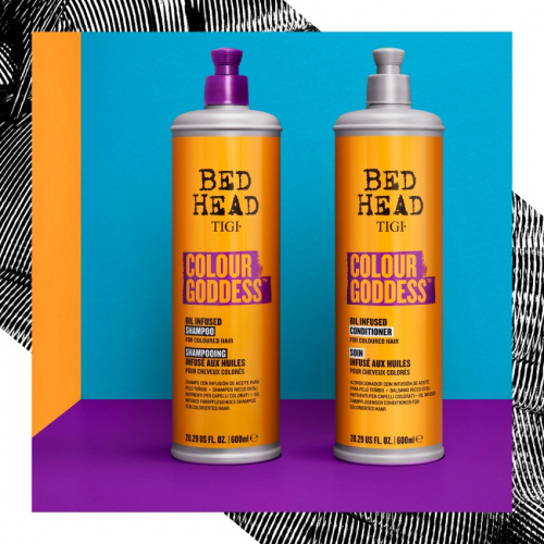 Кондиционер для окрашенных волос / TIGI (Тиги) Bed Head Colour Goddess 400 мл фото 3